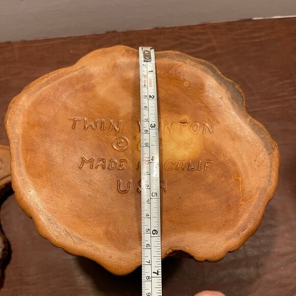 Vintage Twin Winton Calif Pottery 63’  MCM cookie jar woodland troll - Picture 7 of 11